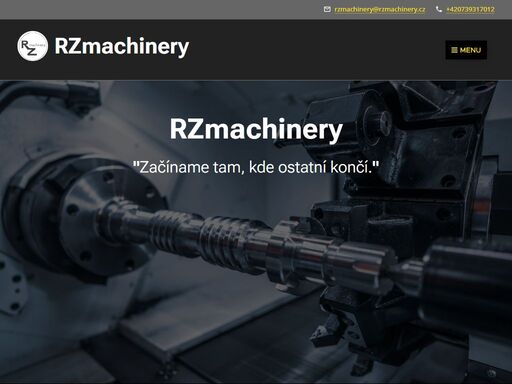 rz machinery s.r.o. je dynamická a inovativní firma, která vznikla jako výsledek spojení týmu odborníků s mnohaletou praxí v oblasti servisu cnc strojů. naše firma vznikla s vizí poskytovat nejvyšší kvalitu servisu a řešení pro naše zákazníky. jsme hrdí na naše hluboké znalosti a zkušenosti, které nám umožňují efektivně a profesionálně řešit...