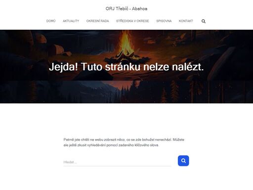 web jemnických skautů a skautek