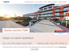 domov seniorů tgm je pobytové zařízení pro seniory. poskytujeme služby: domov pro seniory, domov se zvláštním režimem a odlehčovací službu.