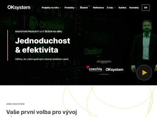 česká společnost nabízející komplexní it služby a softwarová řešení na míru, již od roku 1990.
