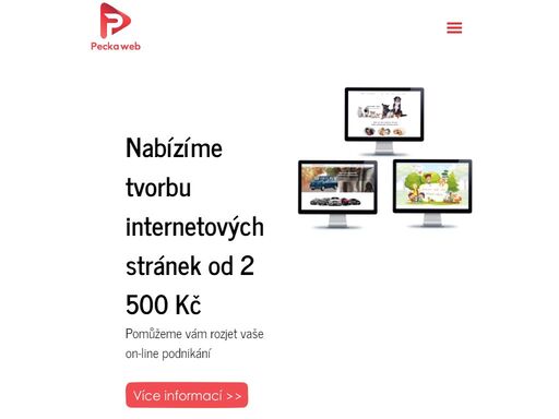 vytvoříme vám webové stránky. poradíme vám, jak vylepšit obchodní strategii. dostaneme vás na přední pozice ve vyhledávání.