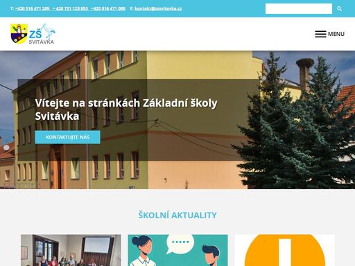 úplná základní škola s 9 postupnými ročníky. v roce 2015 získala škola mezinárodní titul ekoškola, který v roce 2019 potřetí úspěšně…
