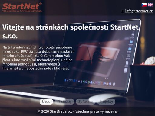 poskytujeme softwarová řešení, služby a prodej zboží v oblasti informačních technologií.