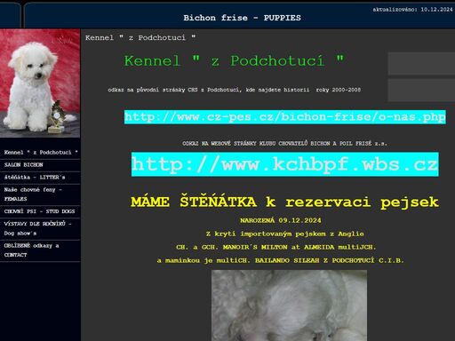 kennel z podchotucí