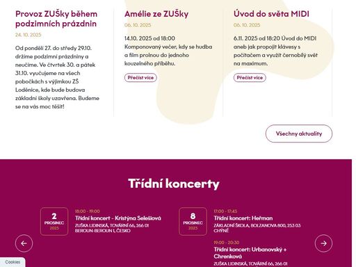 soukromá základní umělecká škola dr. lidinské v berouně