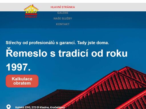 firma;pokrývačství a tesařství zaťko provádí;kompletní realizace;střech na klíč;(vč. rekonstrukcí). a to jak; rodinných domů,