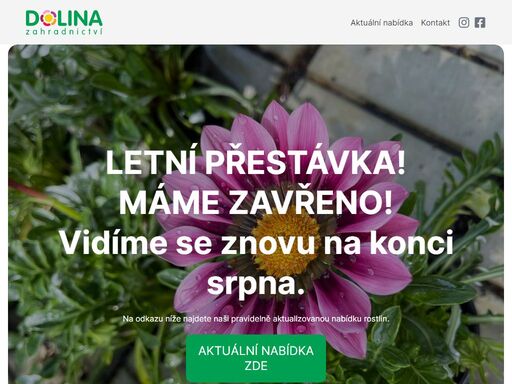 www.zahradnictvidolina.cz