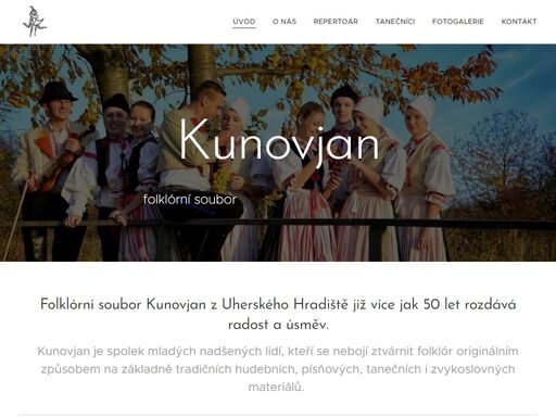folklórní soubor kunovjan z uherského hradiště již více jak 50 let rozdává radost a úsměv.