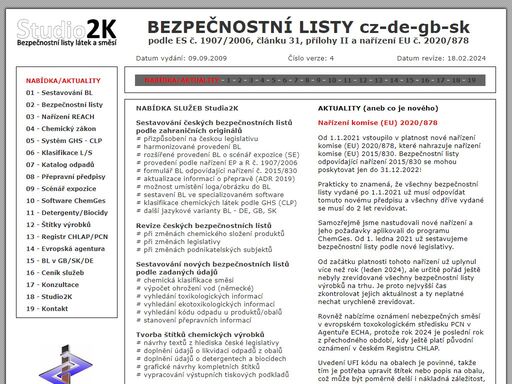 www.bezpecnostni-listy.eu