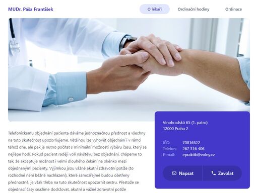  - ordinace.cz - virtuální ordinace lékařů