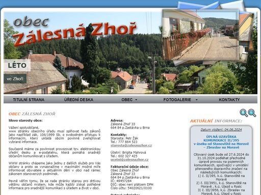 www.zalesnazhor.cz