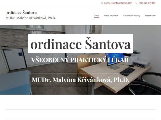 www.ordinacesantova.cz