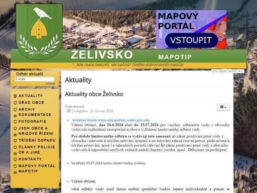 www.zelivsko.cz