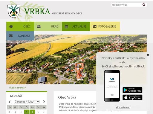 www.obec-vrbka.cz