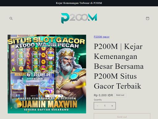 p200m adalah link situs slot gacor terbaru thailand & main dengan rtp live pasti easy maxwin dan langsung rasakan sensasional.