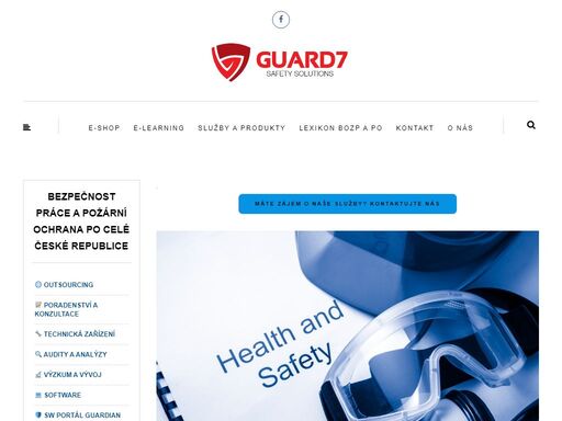 úvodní stránka guard7 - novinky, co vše zajistit v bozp a po, e-learning, zpravodaj, poradna  | guard7 - bezpečnost práce a požární ochrana 
