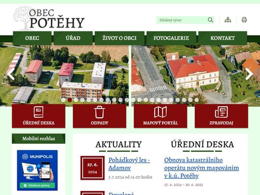www.potehy.cz