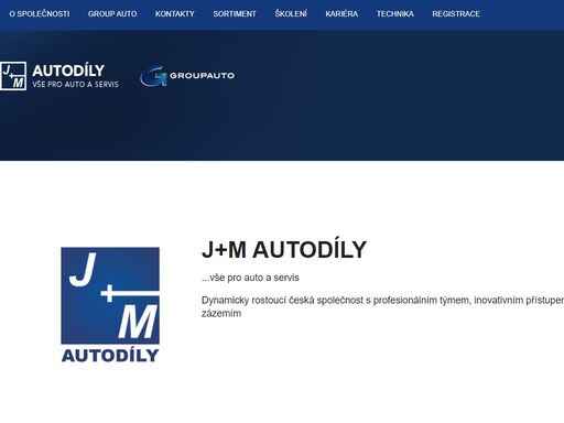 eshop j+m autodíly