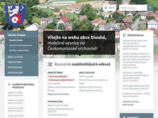 www.obecdlouhe.cz