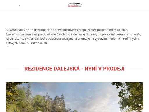 www.arkadebau.cz