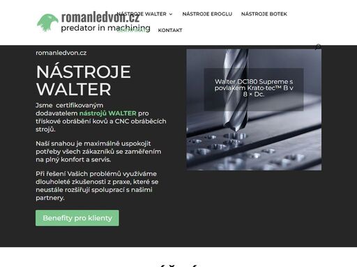 walter tools - nástroje walter pro soustružení, frézování a závitvání