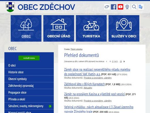 www.zdechov.cz