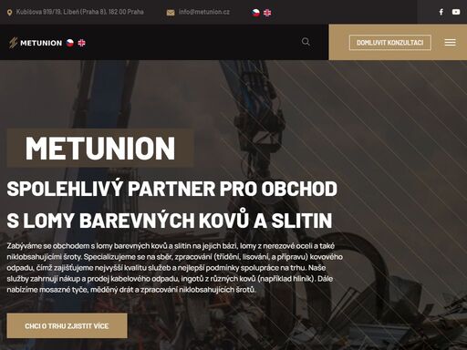 www.metunion.cz