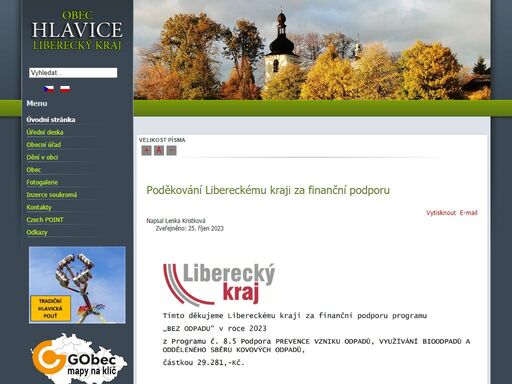 www.obechlavice.cz