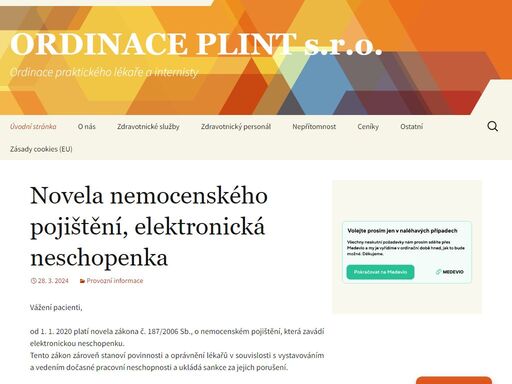 www.ordinaceplint.cz
