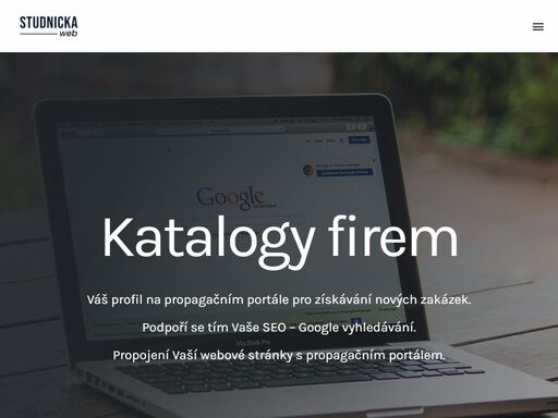 vytvořím váš profil na propagačním portále pro získání nových zakázek. katalog firem - stavební firma, řemeslník, restaurace atd.