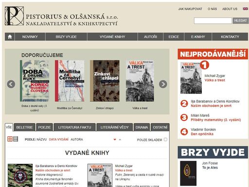 nakladatelství pistorius a olšanská