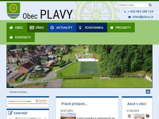 www.plavy.cz
