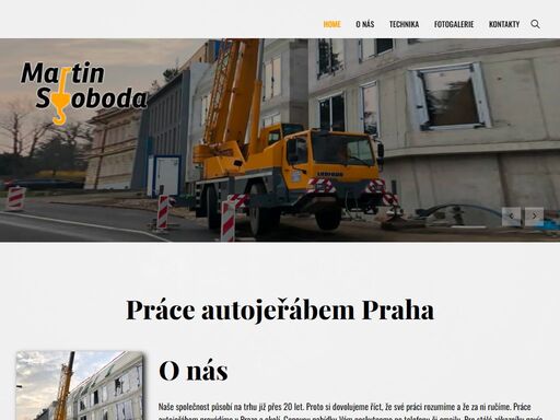 pronájem autojeřábu, jeřábnické práce, autojeřáb praha 10