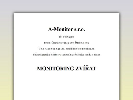 www.a-monitor.cz
