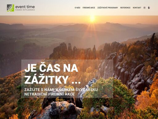 eventtime nabízí netradiční zážitky a firemní akce. dejte si teambuilding na vlastní kůži, navštivte národní park české švýcarsko a prozkoumejte jeho okolí.