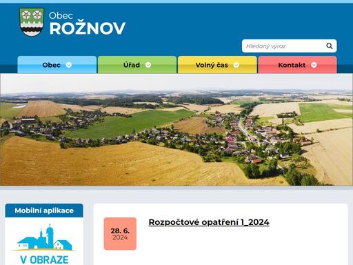 www.obecroznov.cz
