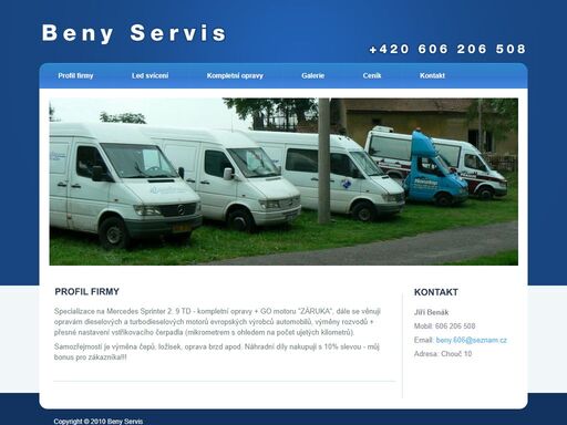 www.benyservis.cz