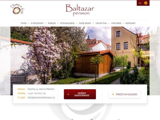 www.pensionbaltazar.cz