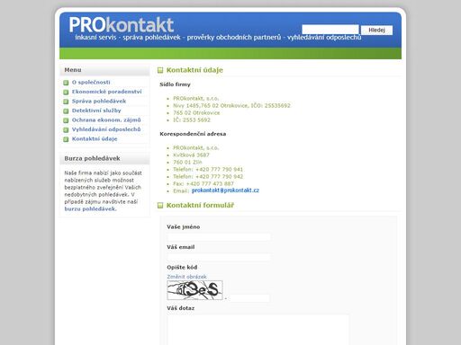 www.prokontakt.cz/kontakt.php