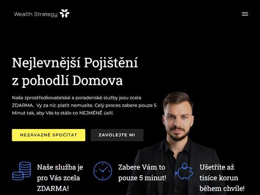 pojištění on-line bez nutnosti volání! vše za vás zařídíme. garantujeme nejnižší cenu povinného ručení a také nejlepší poměr cena/výkon! vše za vás zařídíme.