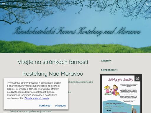 www.farnostkostelanynadmoravou.cz