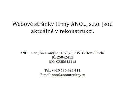 www.anomrazirny.cz