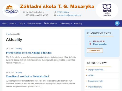 www.zsmaratice.cz