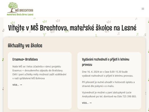 www.msbrechtova.cz