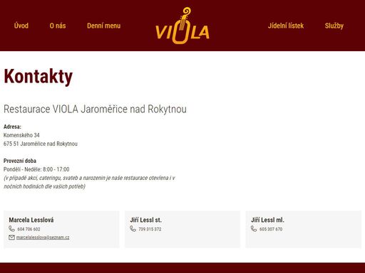 www.violajaromerice.cz