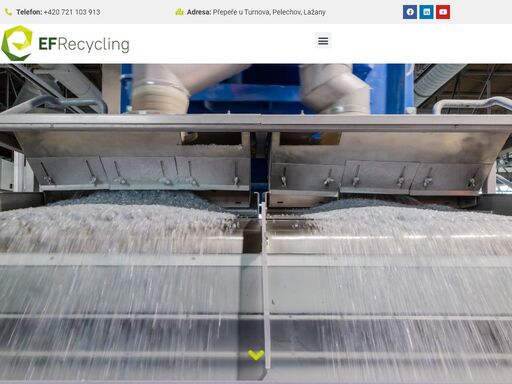 ef recycling s.r.o. je česká společnost zabývající se výkupem, recyklací plastových odpadů a regranulací plastů.