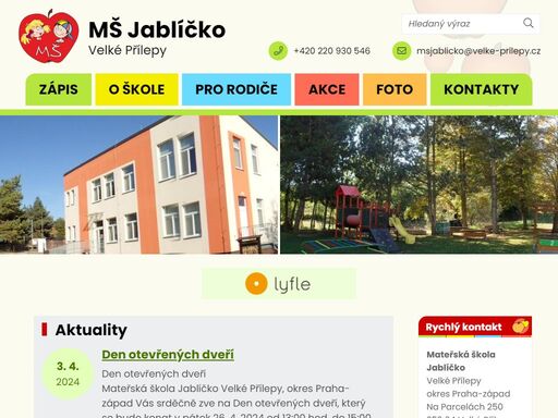 www.msjablickovelkeprilepy.cz