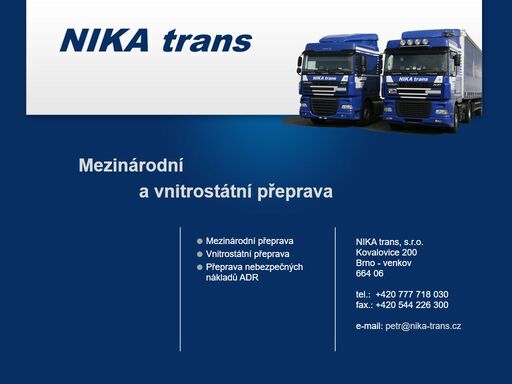 www.nika-trans.cz
