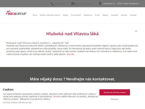 www.buca-group.cz/aktuality/hluboka-nad-vltavou-laka-k-bydleni-i-obycejne-lidi