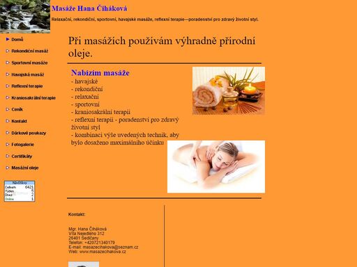 www.masazecihakova.cz